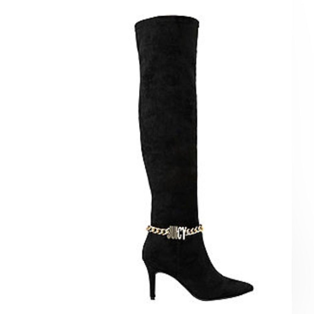 JUICY COUTURE TANIA HEEL BOOTS 7 M